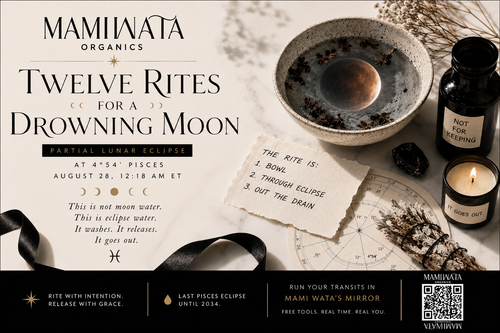 Twelve Rites for a Drowning Moon