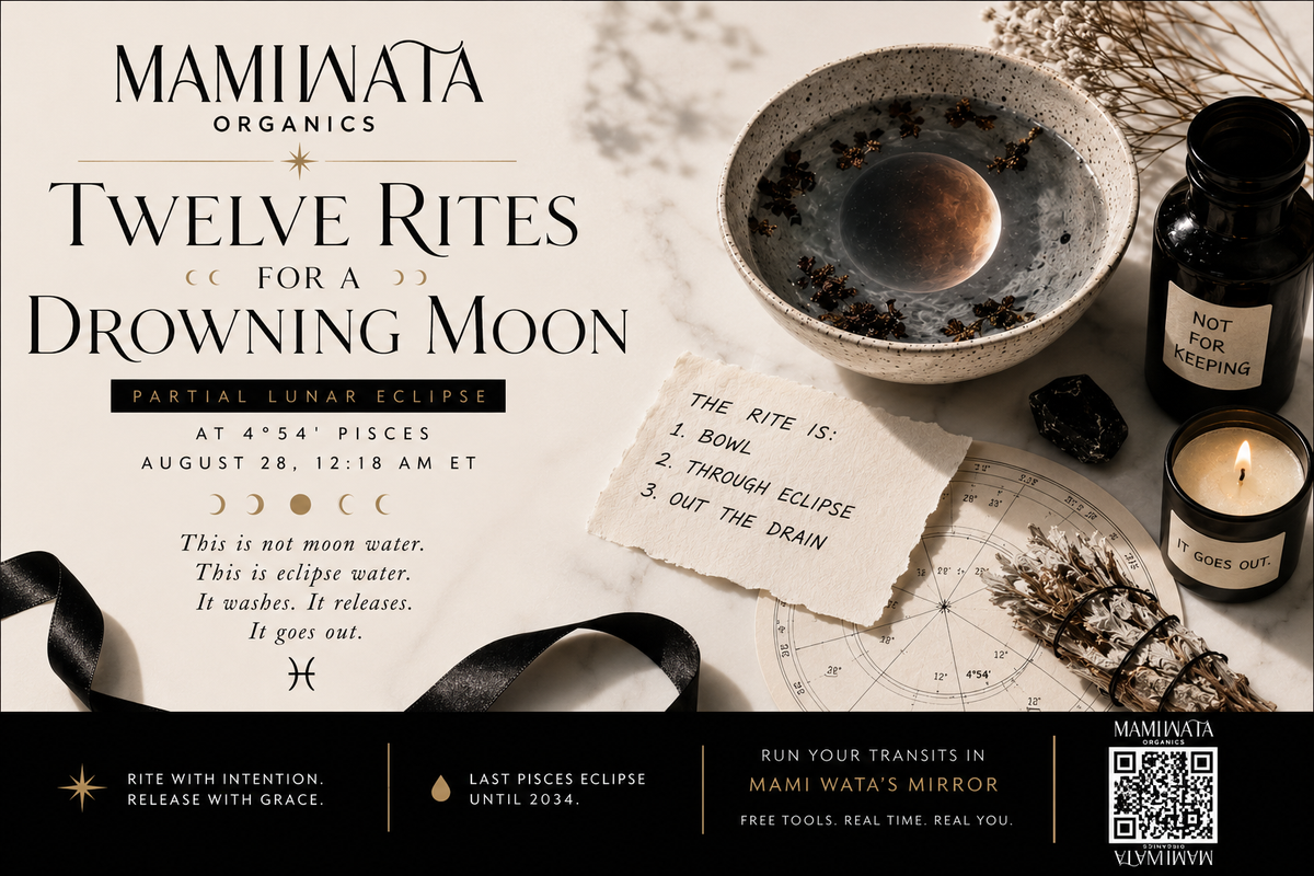 Twelve Rites for a Drowning Moon