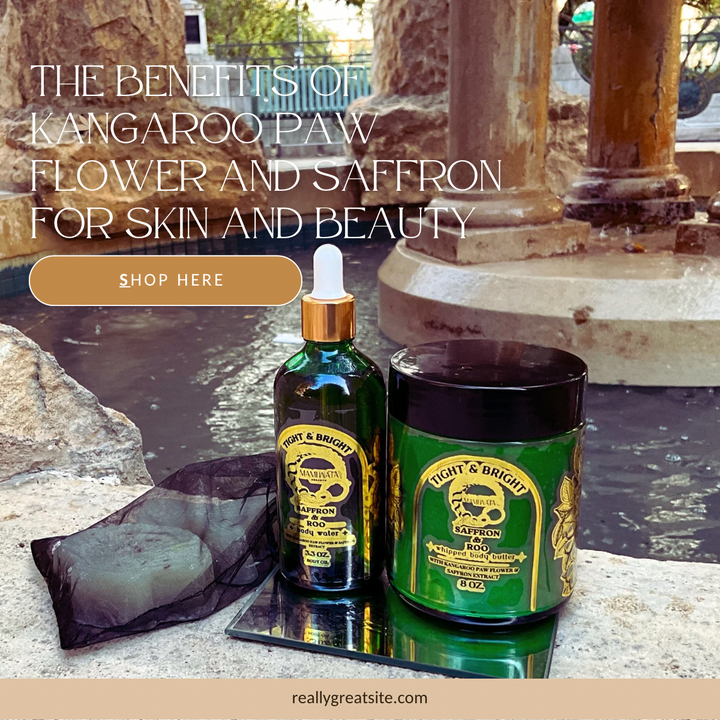 The Benefits of Kangaroo Paw Flower and Saffron for Skin and Beauty